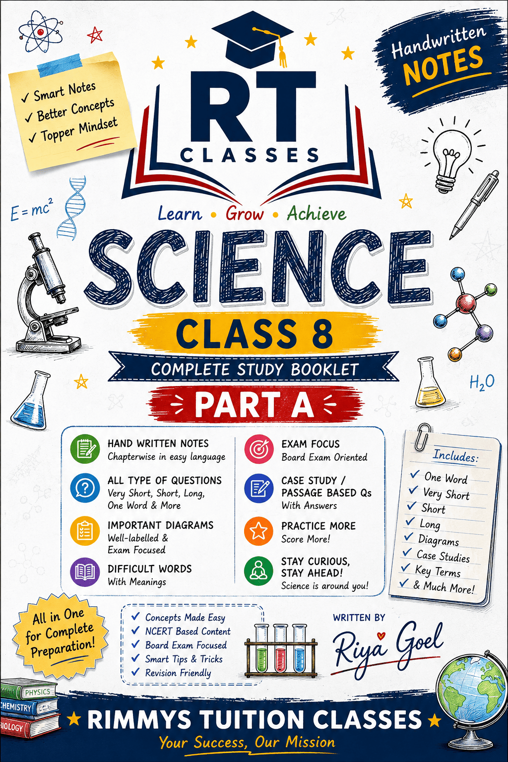 CLASS 8 SCIENCE BOOKLET PART A