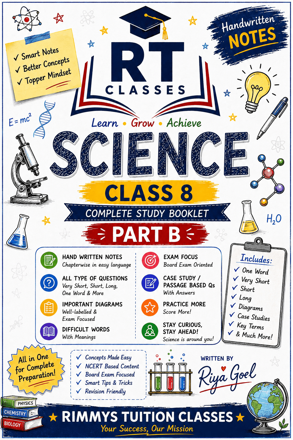 CLASS 8  SCIENCE BOOKLET PART B